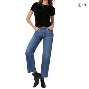 PAIGE Leenah Ankle Wide Leg Jeans NWT